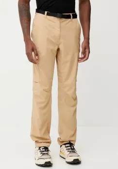 Columbia pantaloni de exterior Skien Valley culoarea bej, 2123354 imagine