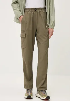 Columbia pantaloni de exterior Skien Valley culoarea verde, 2119143 imagine