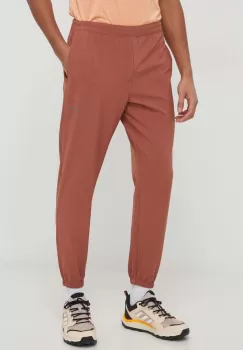 Columbia pantaloni OUTDOOR barbati, culoarea negru, drept imagine