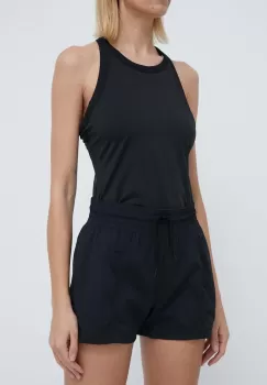 Columbia pantaloni scurti outdoor Boundless Trek Active culoarea negru, modelator, high waist, 2073124 imagine