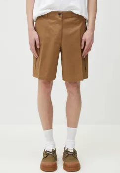 Columbia pantaloni scurti outdoor Rapid Rivers culoarea maro, 2120661 imagine