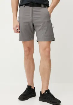 Columbia pantaloni scurti outdoor Silver Ridge culoarea gri, 2030753 imagine