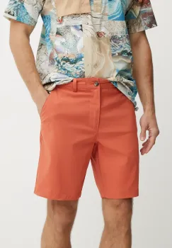Columbia pantaloni scurti outdoor Tech Trail culoarea portocaliu, 2114764 imagine