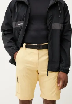 Columbia pantaloni scurti sport Silver Ridge Utility barbati, culoarea negru, 2030744 imagine