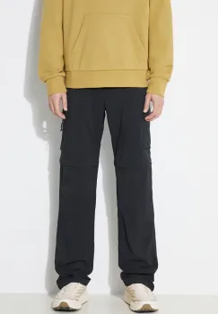Columbia pantaloni Silver Ridge Utility barbati, culoarea negru, drept, 2012962 imagine