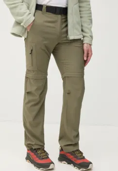 Columbia pantaloni Silver Ridge Utility barbati, culoarea verde, 2012962 imagine