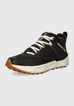Columbia pantofi Facet 75 Mid Outdry barbati, culoarea negru, 2099731 imagine