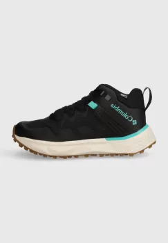 Columbia pantofi Facet 75 Mid Outdry femei, culoarea negru imagine