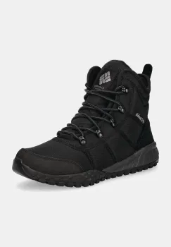 Columbia pantofi Fairbanks barbati, culoarea negru, izolat, 2100831 imagine