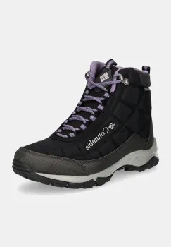 Columbia pantofi Firecamp femei, culoarea negru, izolat, 2099891 imagine