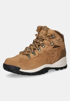 Columbia pantofi Newton Ridge Plus Waterproof femei, culoarea maro imagine
