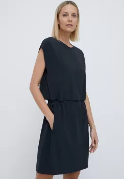 Columbia rochie culoarea negru, mini, drept imagine