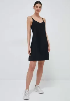 Columbia rochie culoarea negru, mini, drept imagine