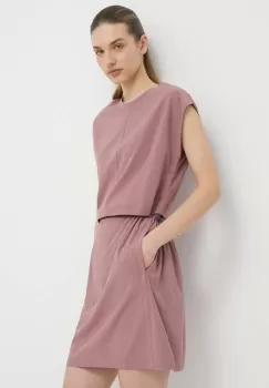 Columbia rochie culoarea roz, mini, drept imagine