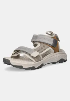 Columbia sandale din nubuc PEAKFREAK RUSH femei, culoarea gri, 2121261 imagine