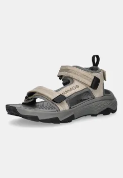 Columbia sandale din piele intoarsa PEAKFREAK RUSH barbati, culoarea bej, 2121251 imagine