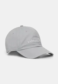 Columbia sapca de baseball din bumbac Provisions Ball Cap culoarea gri, cu imprimeu, 2096351 imagine