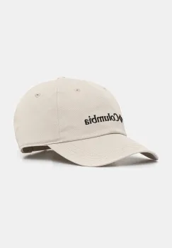 Columbia sapca de baseball din bumbac Provisions Ball Cap culoarea gri, cu imprimeu, 2096351 imagine