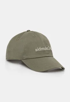 Columbia sapca de baseball din bumbac Provisions Ball Cap culoarea gri, cu imprimeu, 2096351 imagine