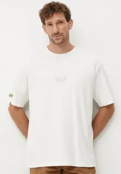 Columbia tricou CSC Heritage barbati, culoarea bej, cu imprimeu, 2090871 imagine