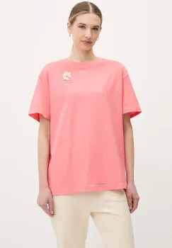 Columbia tricou din bumbac Rolling Bend femei, culoarea portocaliu, 2120031 imagine