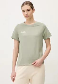 Columbia tricou din bumbac Rolling Bend femei, culoarea verde, 2120021 imagine