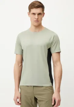 Columbia tricou sport Three Pitch culoarea verde, modelator, 2114753 imagine