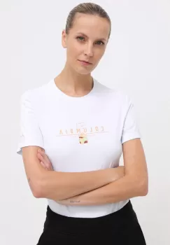 Columbia tricou sport Zero Rules Graphic culoarea gri imagine