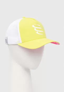 Compressport sapca Trucker Cap culoarea galben, modelator, XHWU4190 imagine
