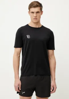 Compressport tricou de alergare Performance culoarea negru, modelator, ATSM4920 imagine