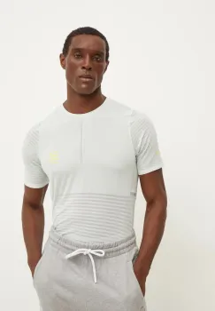 Compressport tricou de alergare Pro Racing culoarea verde, neted, ATSM3615 imagine