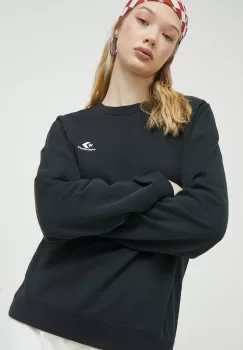 Converse bluza culoarea negru, neted imagine