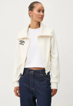 Converse bluza femei, culoarea bej, neted, 10026778-A03 imagine