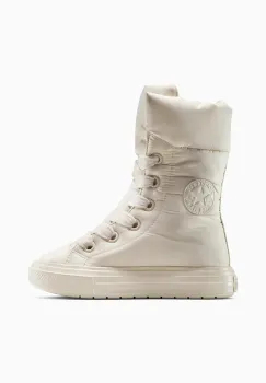 Converse cizme de iarna Chuck Taylor All Star Elements Boot culoarea bej, A14273C imagine