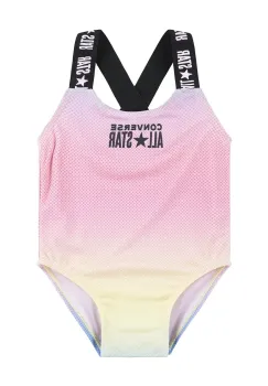 Converse costum de baie dintr-o bucata pentru bebelusi culoarea roz, 1CD418 imagine