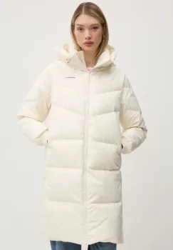 Converse geaca de puf femei, culoarea bej, de iarna, 10026922-A01 imagine