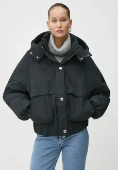 Converse geaca femei, culoarea negru, de iarna, 10026796-A01 imagine