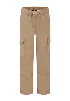 Converse pantaloni copii culoarea bej, neted imagine