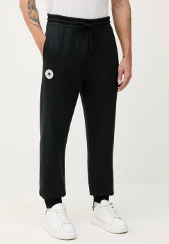 Converse pantaloni de trening culoarea negru, melanj, CVM5B978 imagine