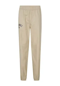 Converse pantaloni de trening pentru copii culoarea bej, cu imprimeu, 9CG046 imagine