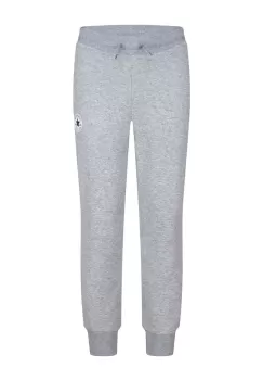 Converse pantaloni de trening pentru copii culoarea gri, cu imprimeu imagine