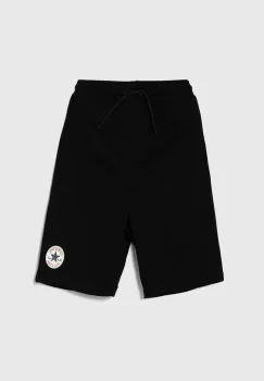 Converse pantaloni scurti copii culoarea negru imagine