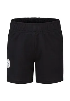 Converse pantaloni scurti copii culoarea negru, uni, 369025 imagine
