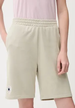 Converse pantaloni scurti culoarea bej, uni, 10026979-A10 imagine
