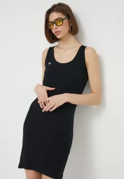 Converse rochie culoarea negru, mini, mulata imagine