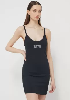 Converse rochie culoarea negru, mini, mulata imagine