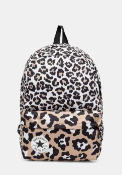 Converse rucsac culoarea bej, mare, cu imprimeu, 10028327-A01 imagine