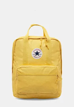 Converse rucsac culoarea galben, mare, uni, 10026013-A12 imagine