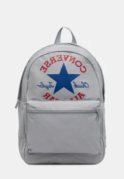 Converse rucsac culoarea gri, mare, cu imprimeu, MA5663 imagine
