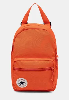 Converse rucsac culoarea portocaliu, mic, uni, 10027677-A01 imagine